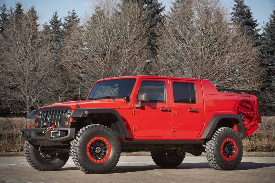 Jeep Wrangler Red Rock Responder Concept '2015